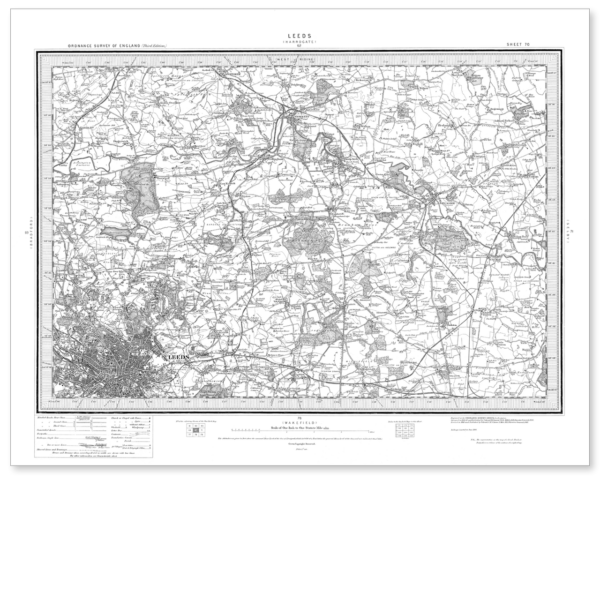 Ordnance Survey Leeds 1896-1904