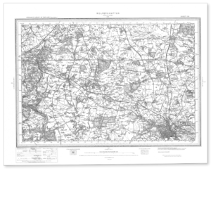 Ordnance Survey Wolverhampton 1896-1904
