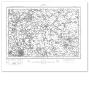 Ordnance Survey Lichfield 1896-1904