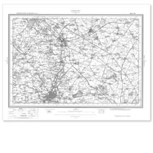 Ordnance Survey Coventry 1896-1904