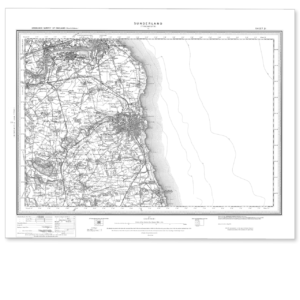 Ordnance Survey Sunderland 1896-1904
