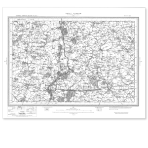Ordnance Survey Great Dunmow 1896-1904