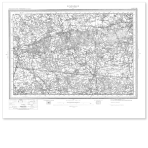 Ordnance Survey Sevenoaks 1896-1904