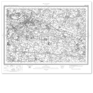 Ordnance Survey Maidstone 1896-1904