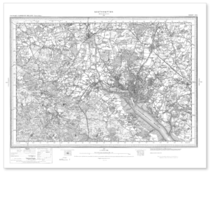 Ordnance Survey Southampton 1896-1904