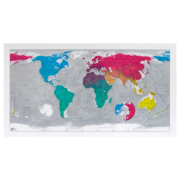 The Future Mapping Company Classic World Wall Map