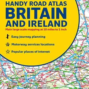 2024 Collins Handy Road Atlas Britain and Ireland: A5 Spiral (Collins Road Atlas)
