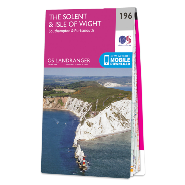 Ordnance Survey Map of The Solent & Isle of Wight