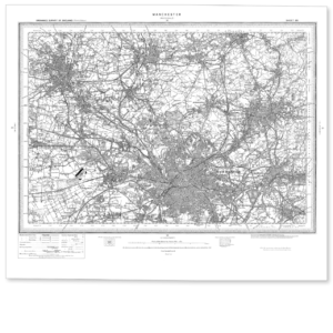 Ordnance Survey Manchester 1896 - 1904