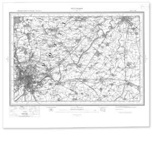 Ordnance Survey Nottingham 1896-1904