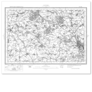 Ordnance Survey Oxford 1896-1904