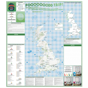 ST&G's ST&G's Ludicrously Moreish Great British Food Map