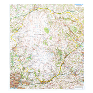 Dorrigo 3D Map of Dartmoor National Park
