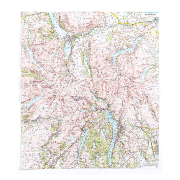 Dorrigo 3D Lake District relief map
