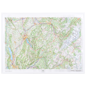 Dorrigo 3D map of Mont Blanc and Annecy