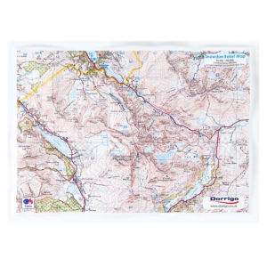 Dorrigo 3D A4 Snowdon Summit relief map