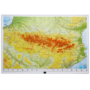 Dorrigo 3D map of the Pyrenees