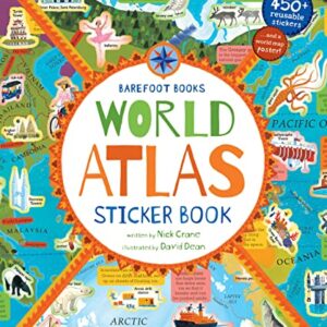 World Atlas Sticker Book (Barefoot Books): 1 (Barefoot Sticker Books)