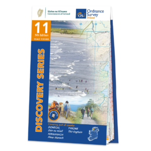Ordnance Survey Ireland Map of County Donegal