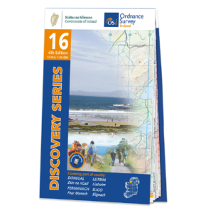 Ordnance Survey Ireland Map of County Donegal
