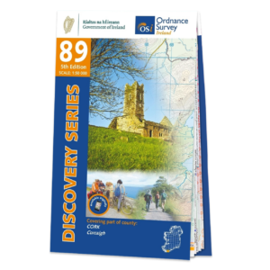 Ordnance Survey Ireland Map of County Cork: OSI Discovery 89