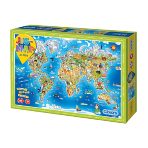 Gibsons Our World Jigmap 250 Piece Children's Jigsaw Puzzle