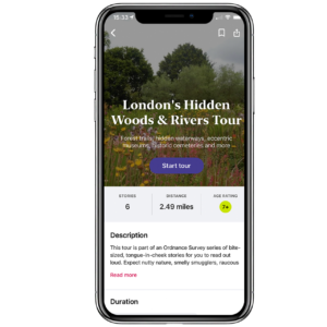 Secret Stories by OS London's Hidden Woods & Rivers Walking Tour