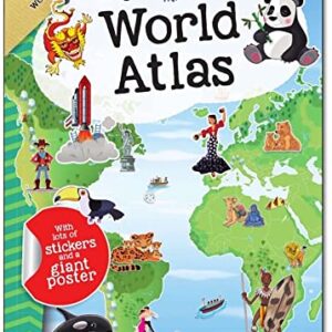 My World Atlas: A Fun, Fabulous Guide for Children to Countries, Capitals, and Wonders of the World (My Atlas Series for Children)